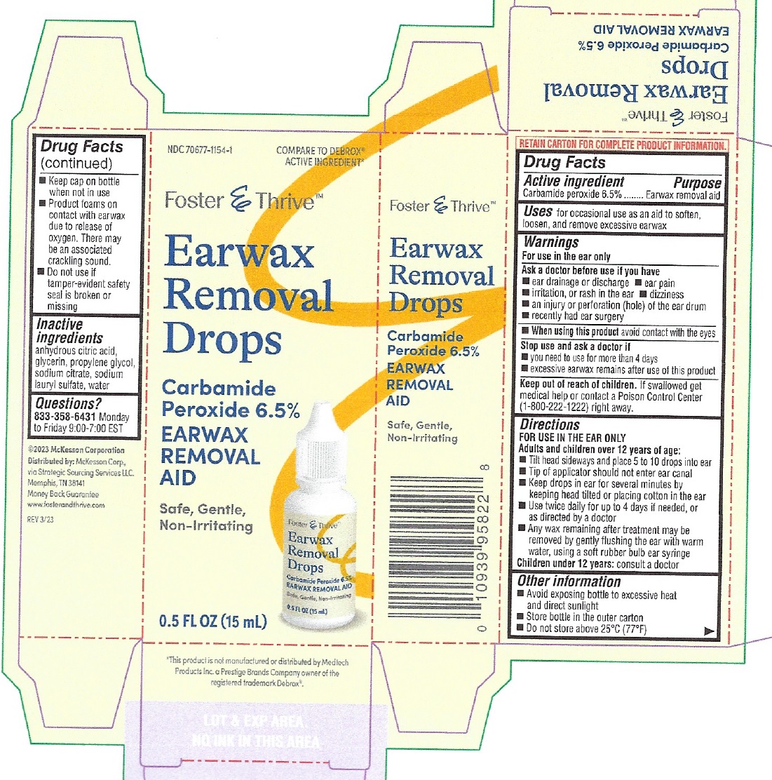 Pill image for Foster & Thrive Earwax Removal Drops