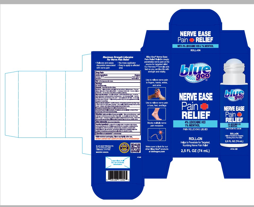 Pill image for Blue Goo Nerve Pain Relief Pain Relieving Liquid