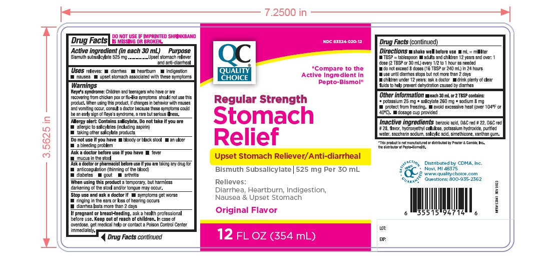 Pill image for Quality Choice Regular Strength Stomach Relief-527