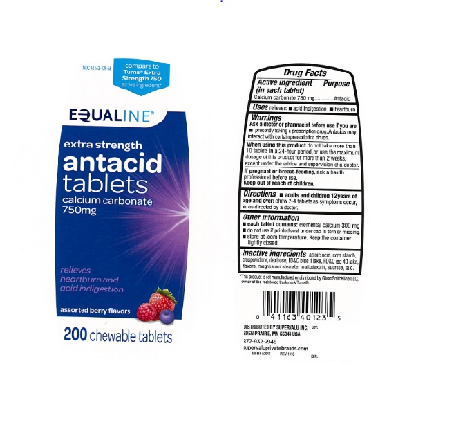 Pill image for Equaline Extra Strength  Assorted Berry Antacid 127