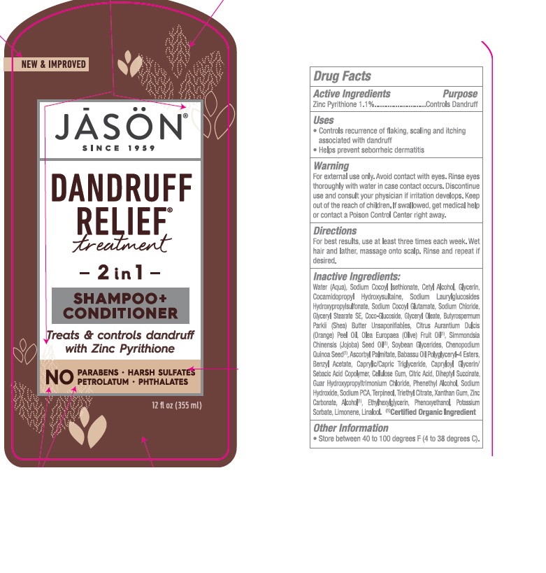 Pill image for Jason 2-in-1 Dandruff Shampoo & Conditioner