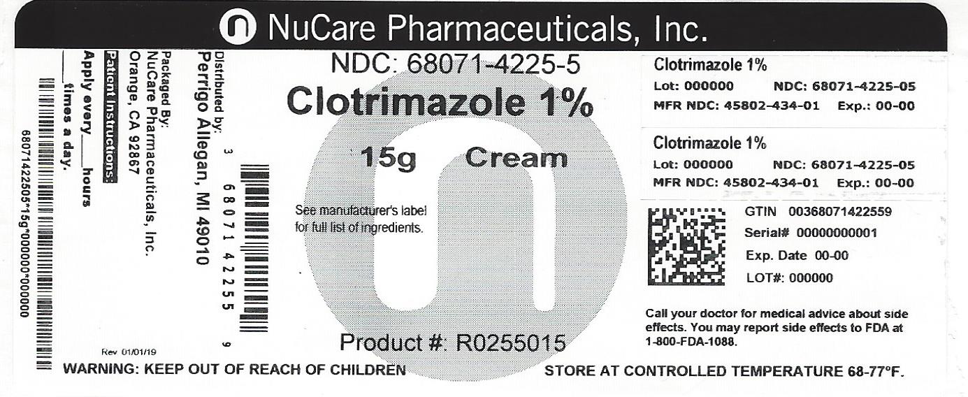 Pill image for Perrigo Clotrimazole Cream Usp, 1% Drug Facts