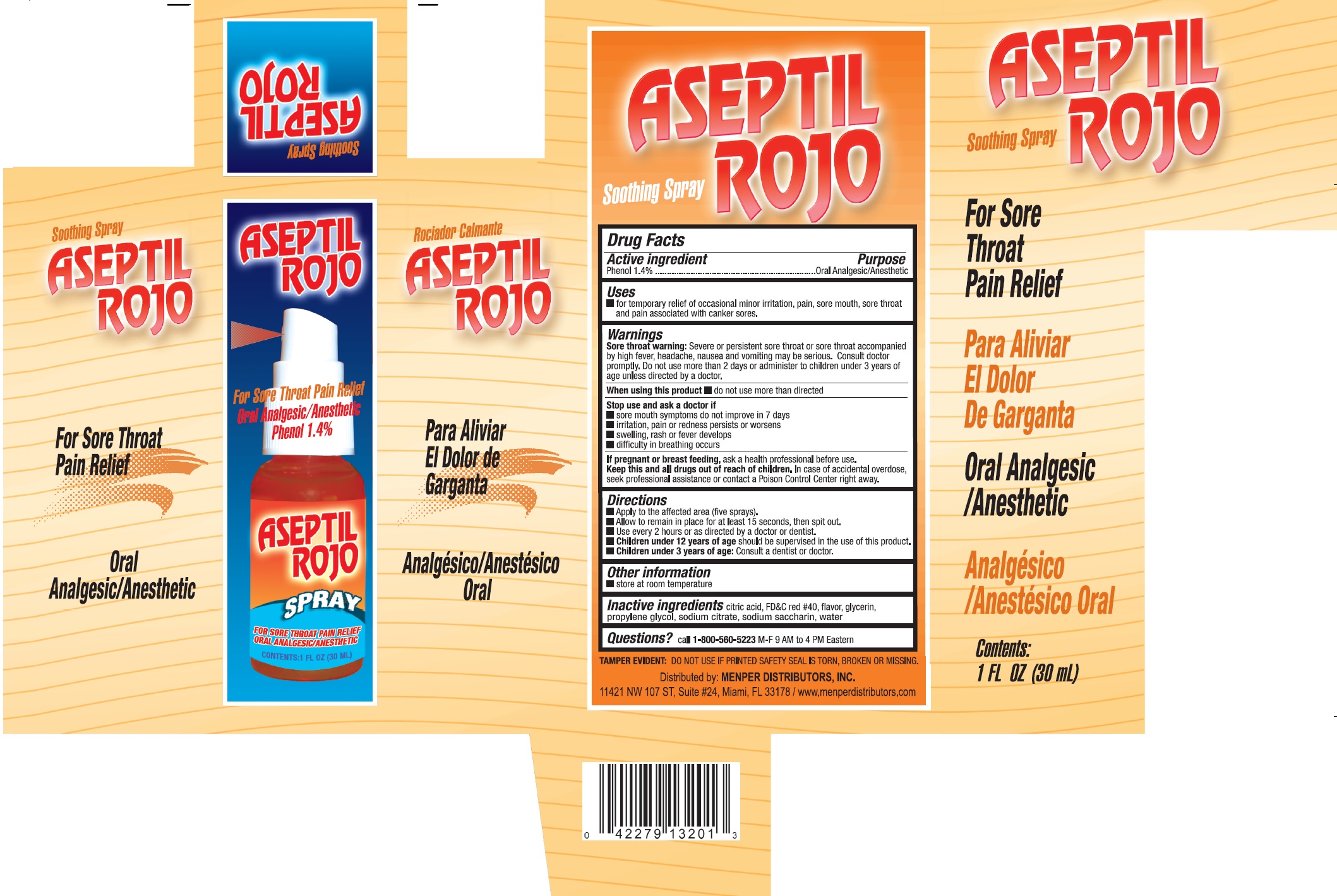 Pill image for Aseptil Rojo