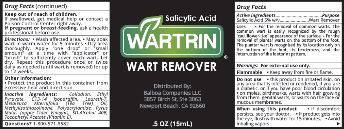 Pill image for wartrin wart remover