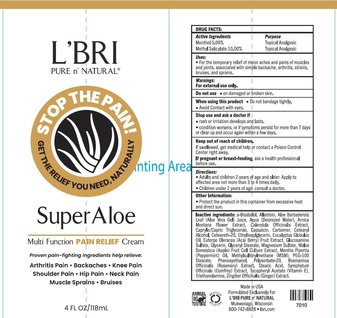 Pill image for L'bri Stop The Pain Super Aloe Pain Relief Cream
