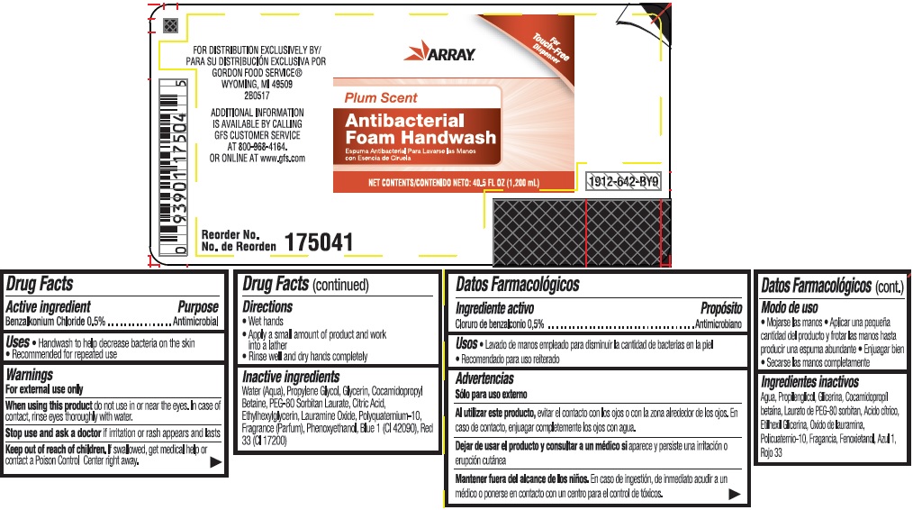 Pill image for Array® Plum Scent Antibacterial Foam Handwash