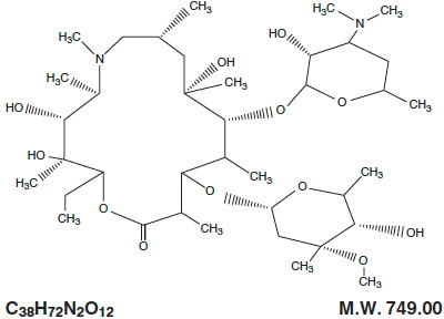 Pill image for Azithromycin For Injection, Usp
