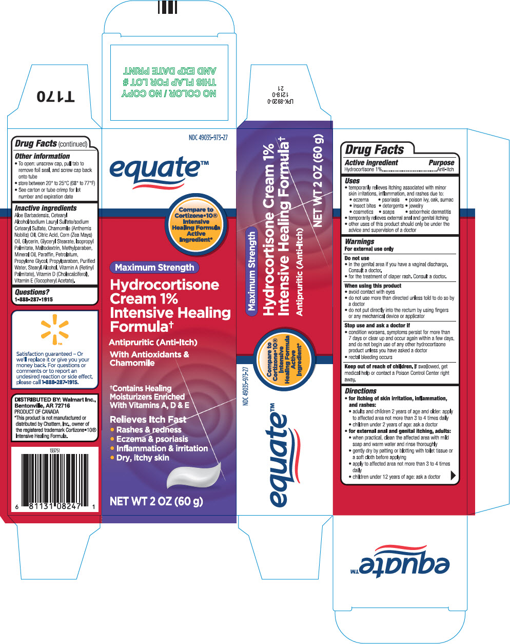 Pill image for Equate™ Hydrocortisone