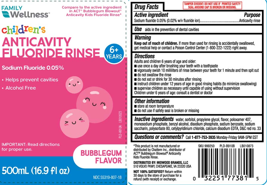 Pill image for Childrens Anticavity Fluoride Rinse