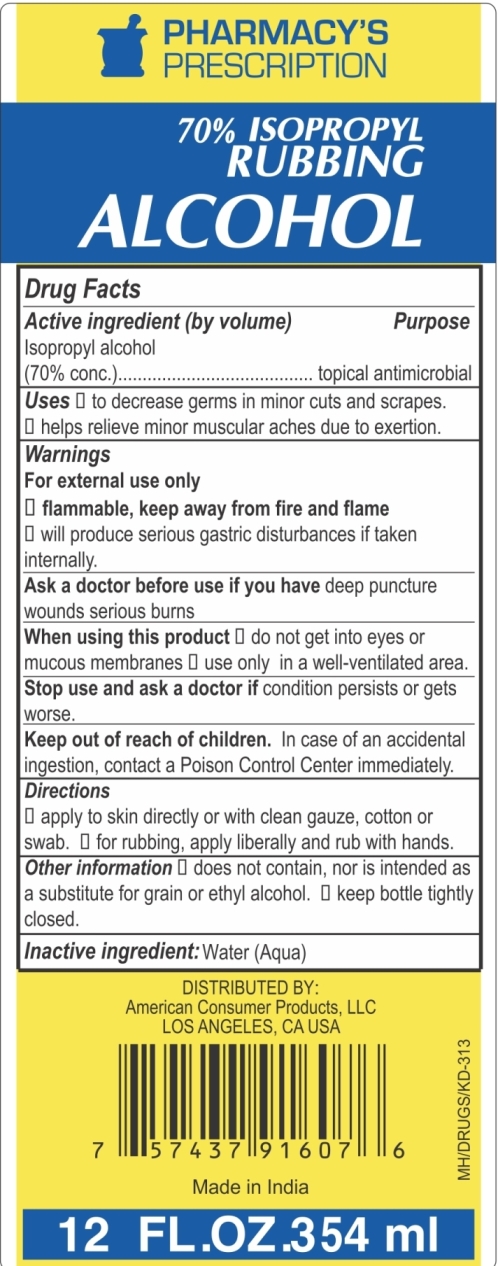 Pill image for 70% Isopropyl Rubbing Alcohol