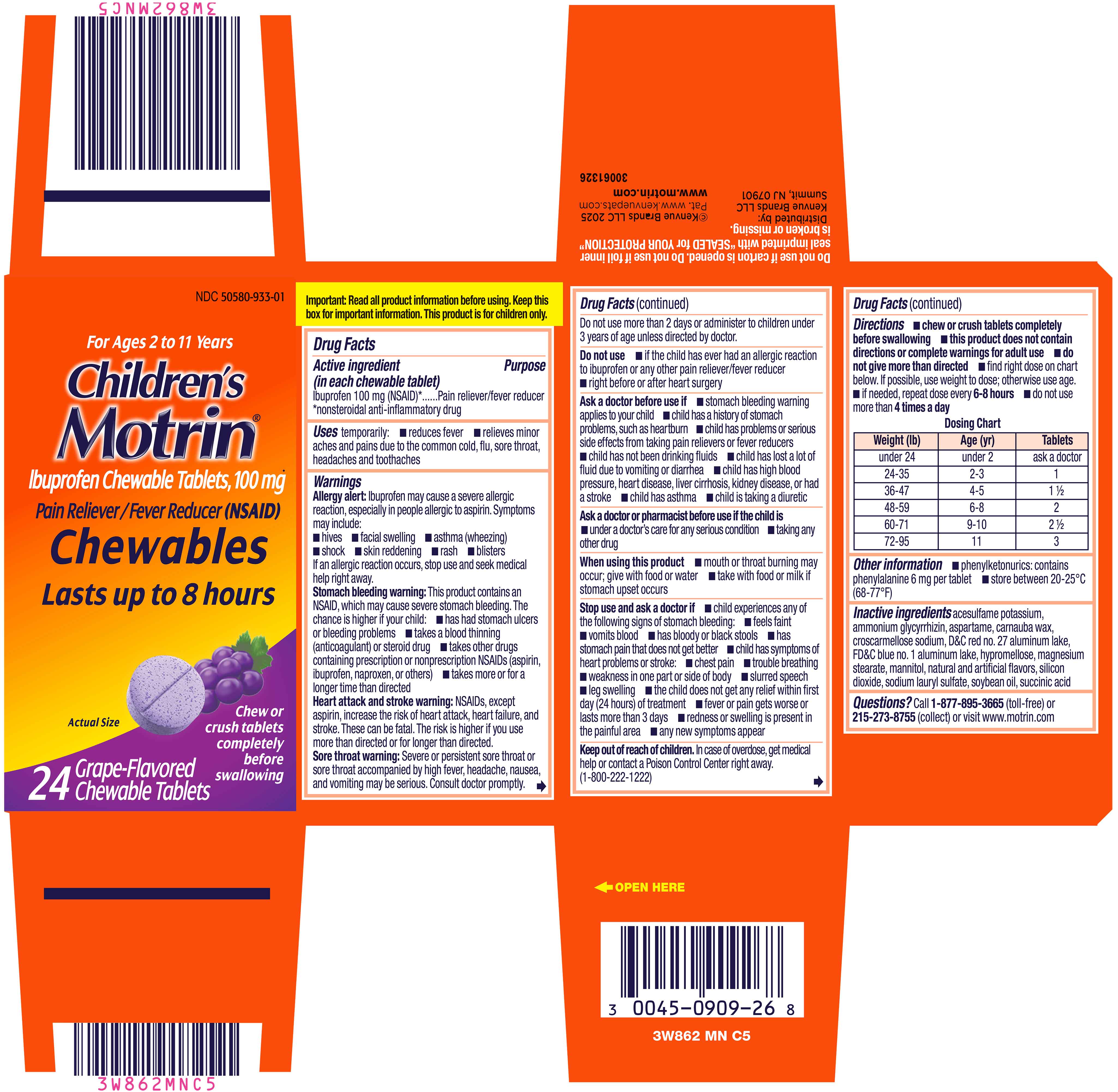 Pill image for Children's Motrin ®