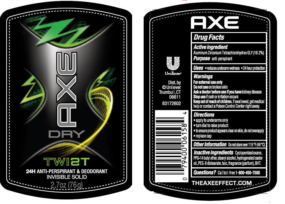 Pill image for axe dry twist antiperspirant deodorant