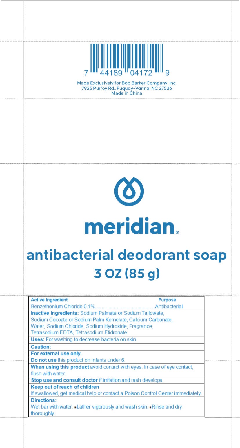 Pill image for 85420-006 Meridian Antibacterial Deodorant Soap