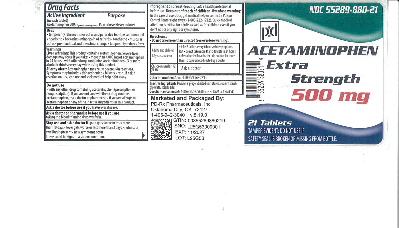Pill image for Acetaminophen Extra Stength Tablet