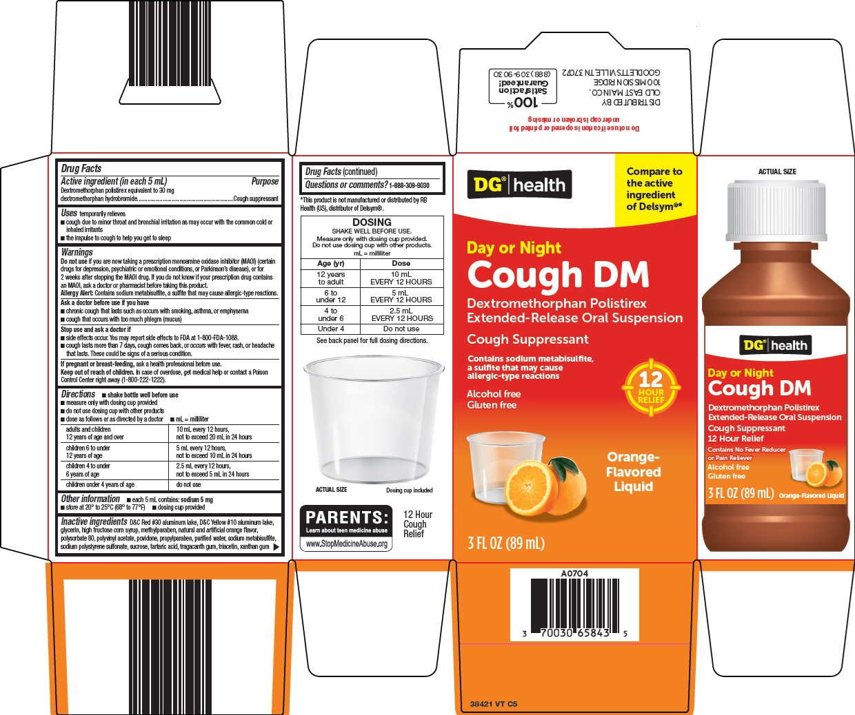 Pill image for Dolgencorp, Llc Cough Dm Drug Facts
