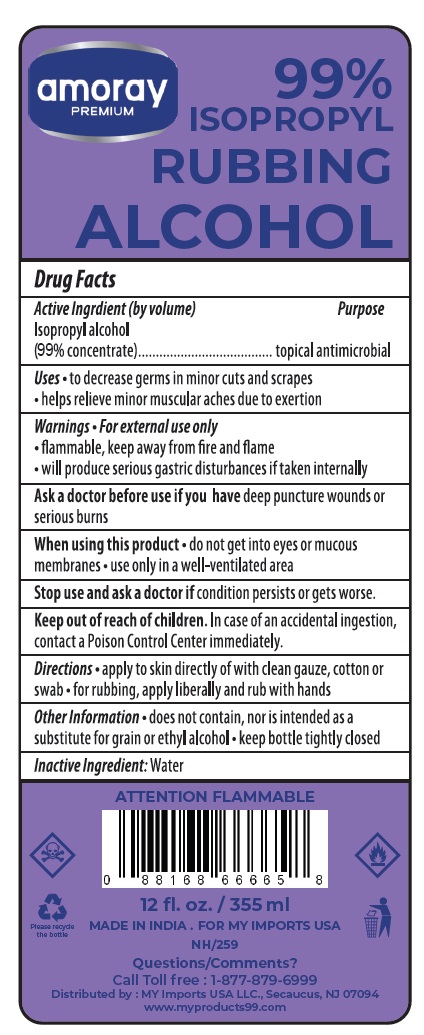 Pill image for Amoray 99% Isopropyl Rubbing Alcohol