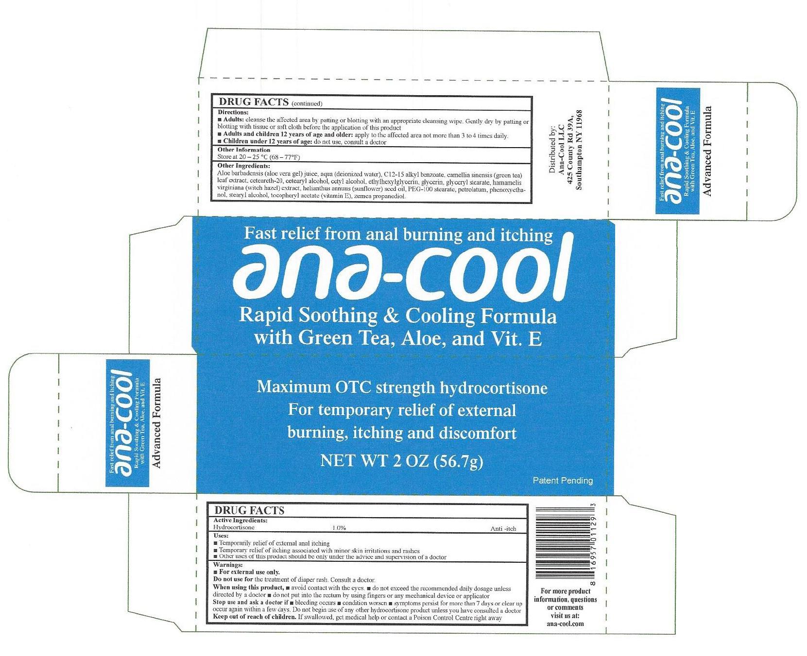 Pill image for Ana-cool Rapid Soothing & Cooling Formula