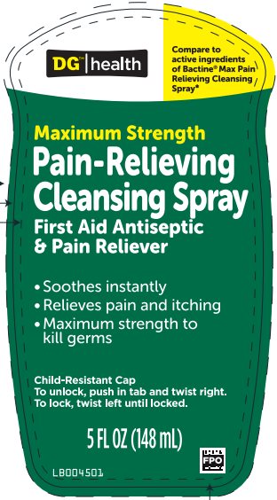 Pill image for Drug Facts - Dg Health Maximum Strength Pain Relieving Cleansing