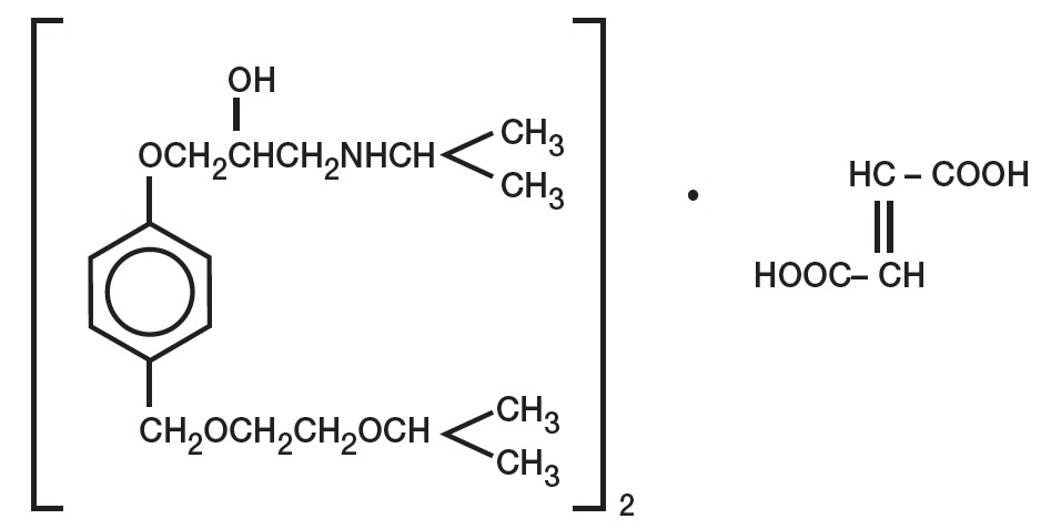Pill image for Bisoprolol Fumarate Tablets, Usp