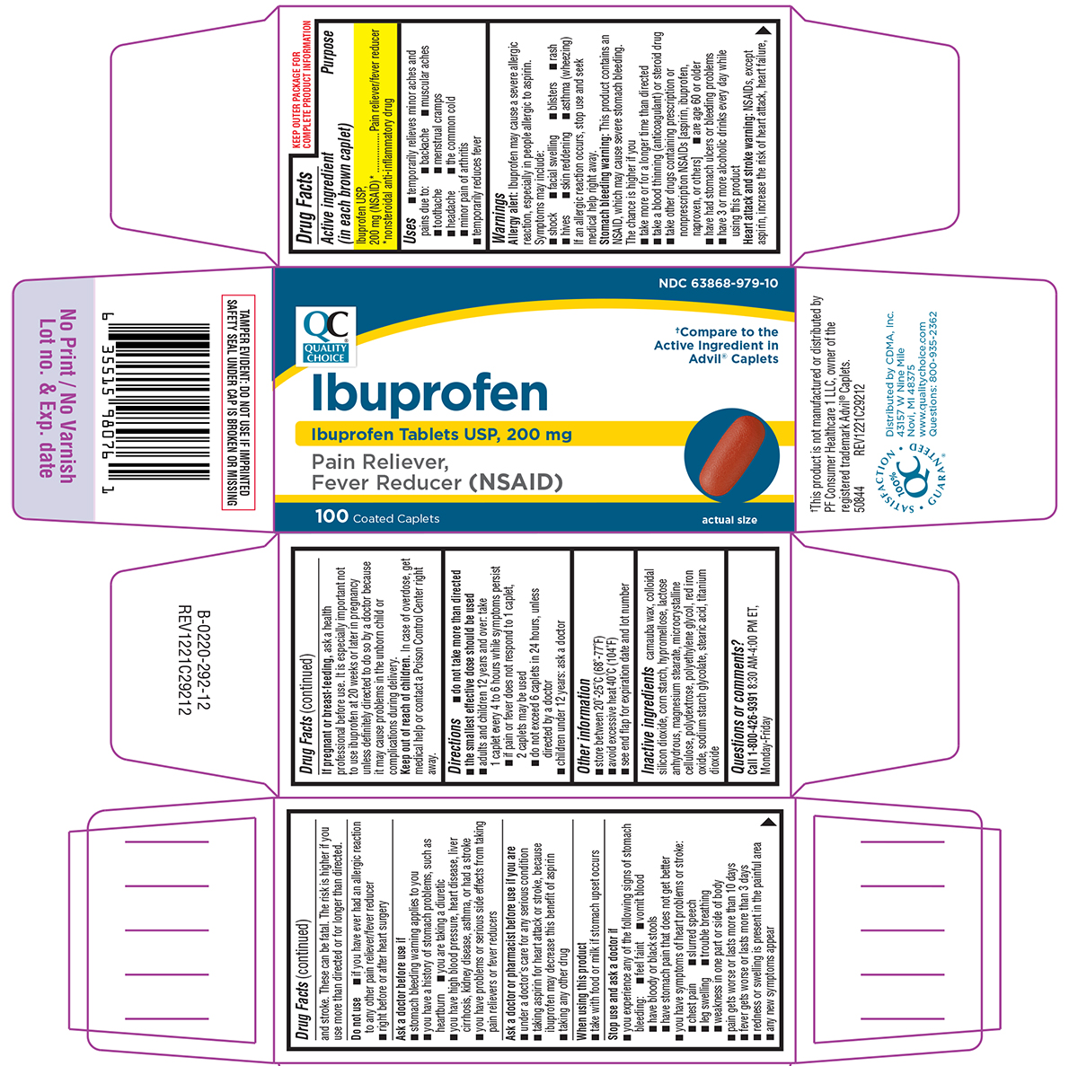 Pill image for Quality Choice 44-292 Delisted
