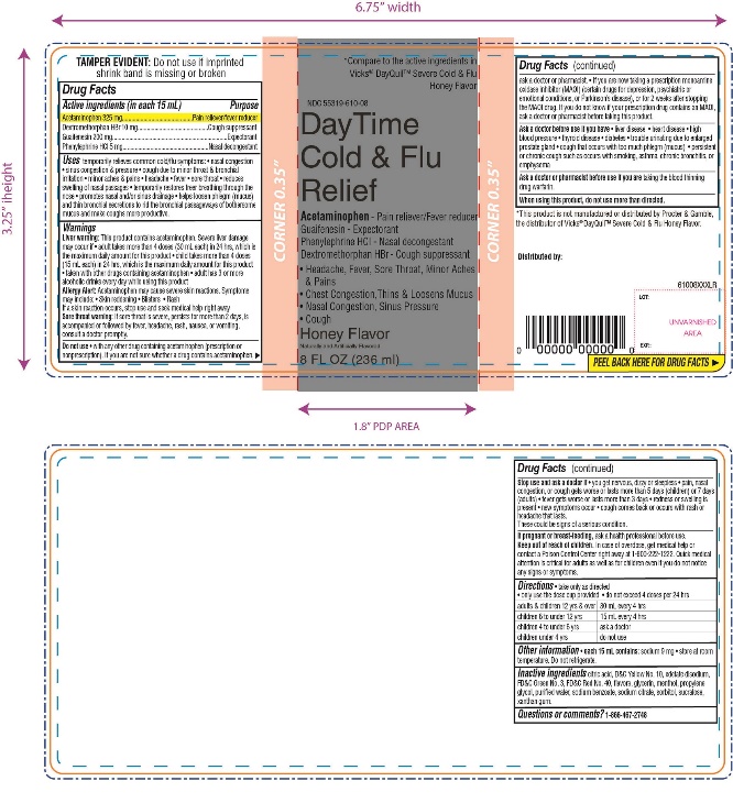 Pill image for Daytime Cold & Flu Relief Honey Flavor