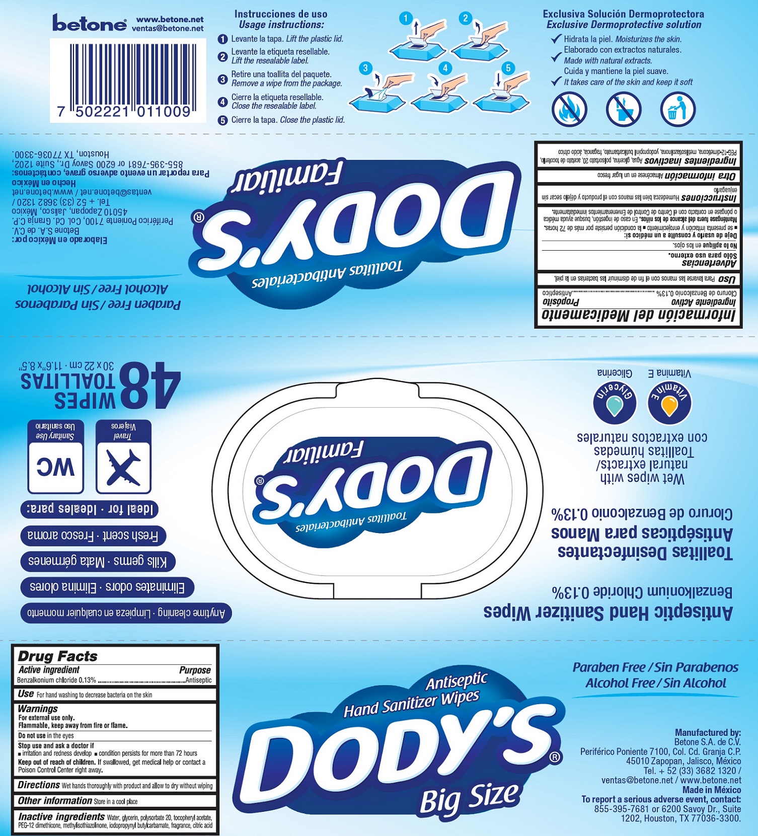 Pill image for Dodys