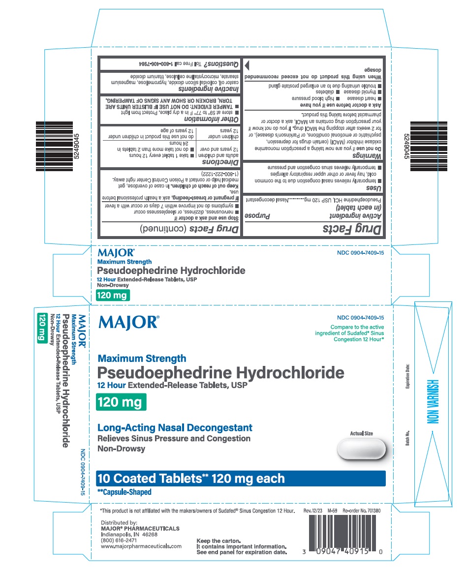 Pill image for Pseudoephedrine Hydrochloride