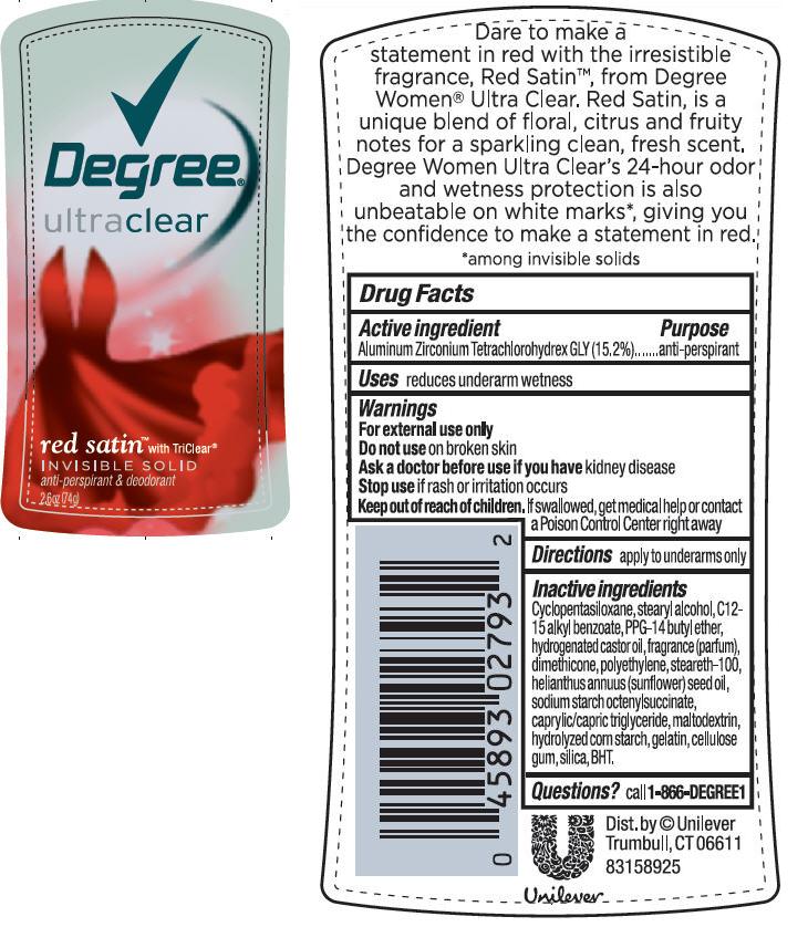 Pill image for Degree Red Satin Antiperspirant Deodorant
