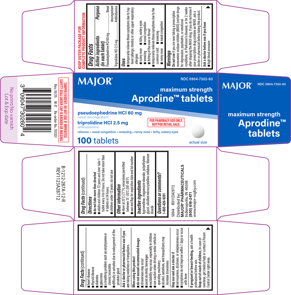 Pill image for Major 44-287a