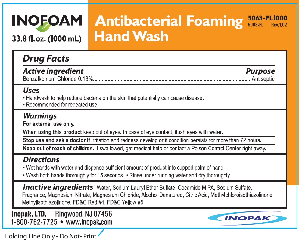 Pill image for Inofoam Antibacterial Foaming Hand Wash