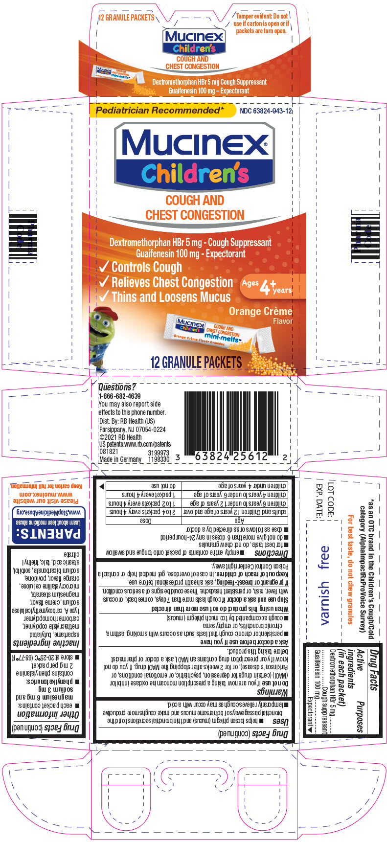 Pill image for Mucinex® Children's