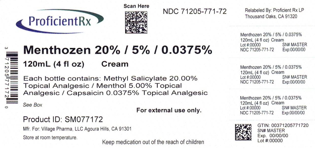 Pill image for Menthozen Cream