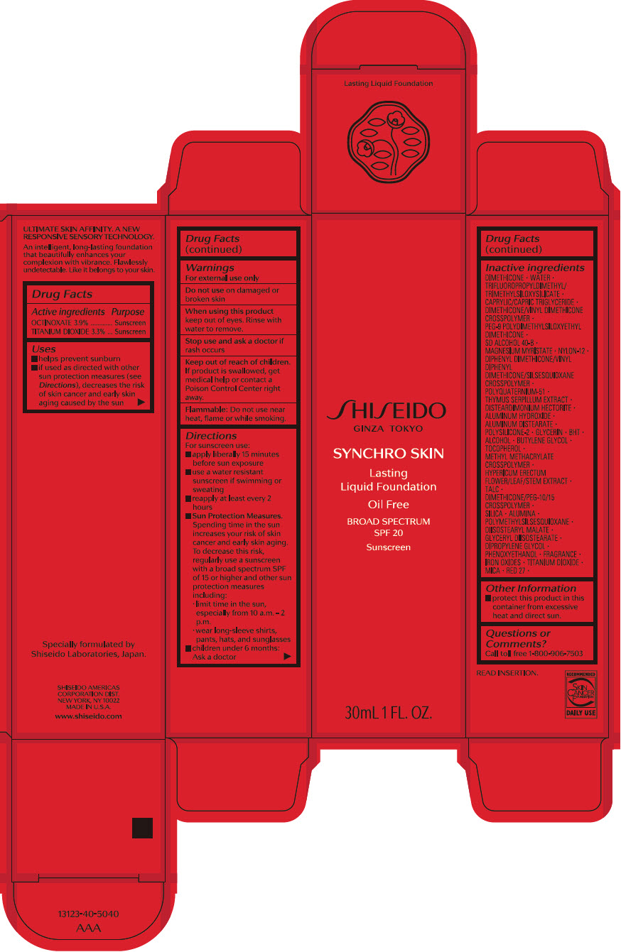 Pill image for Shiseido Synchro Skin Lasting Liquid Foundation