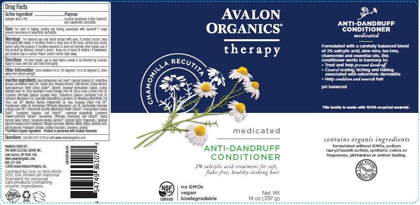 Pill image for Avalon Organics Anti-dandruff Conditioner