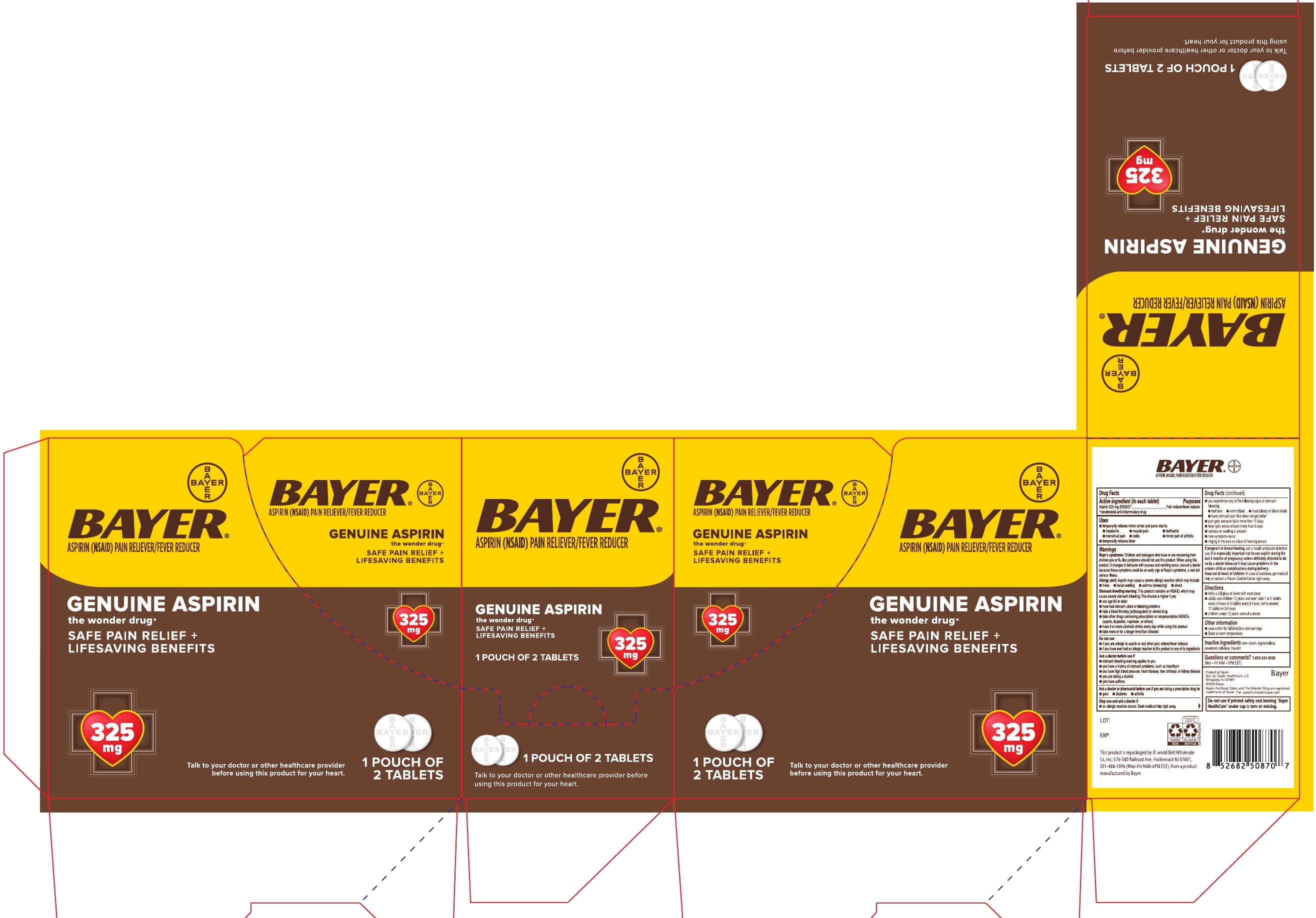 Pill image for Bayer 1's Blister Pack