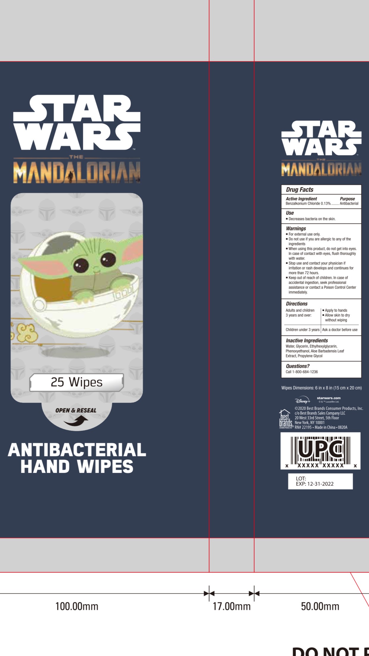 Pill image for Star War Hand Wipes