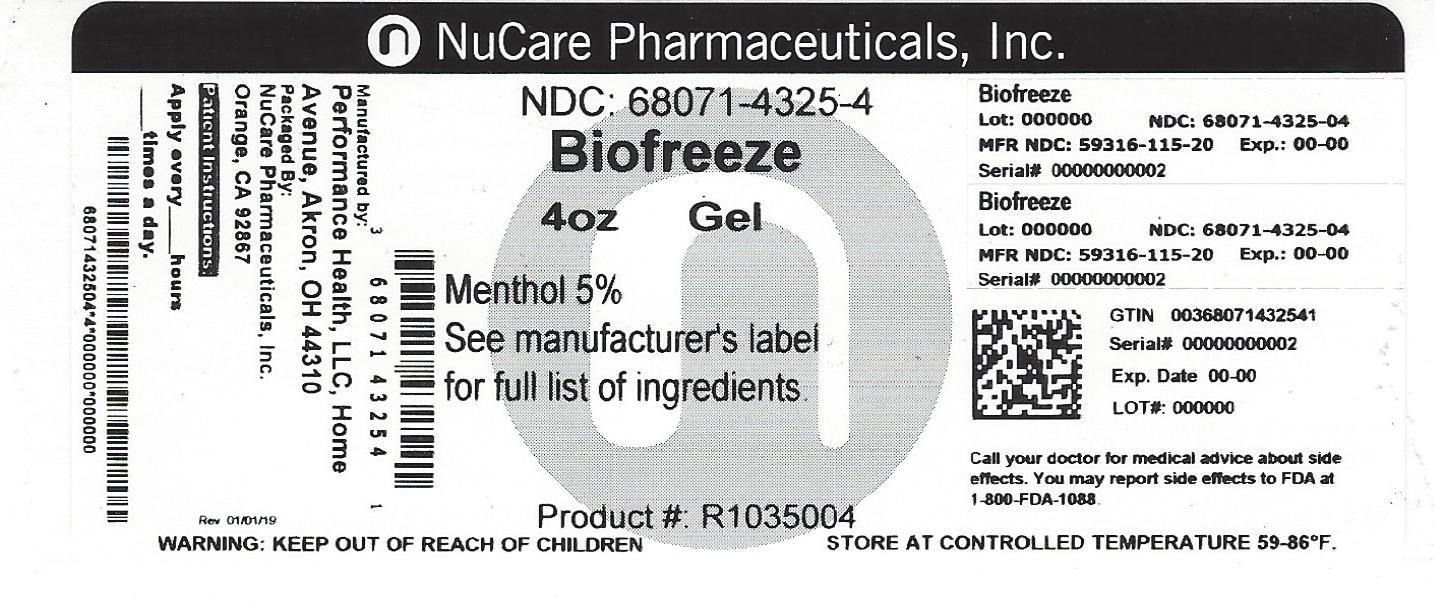 Pill image for Biofreeze Professional Gel