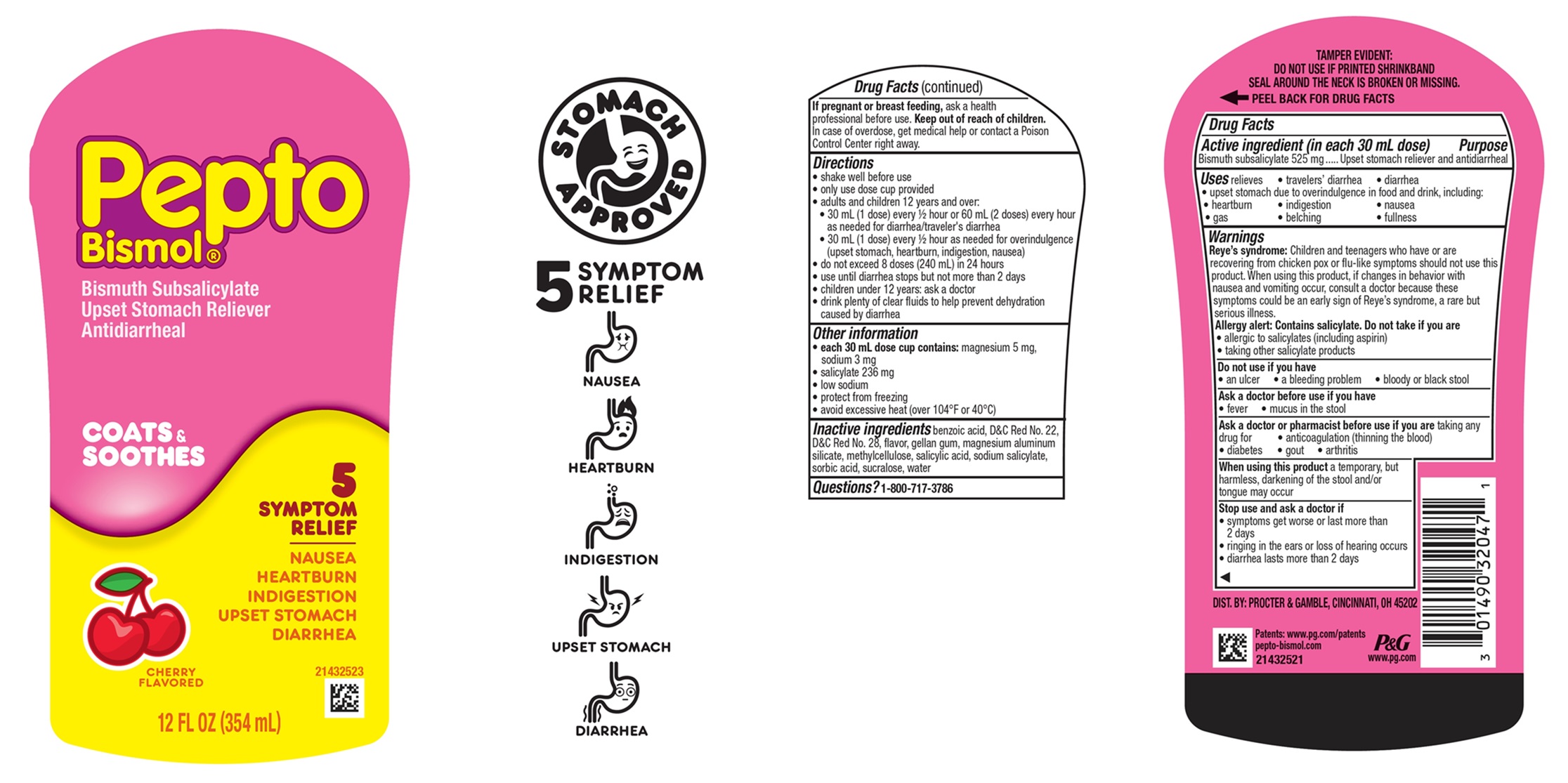 Pill image for Pepto-bismol ®