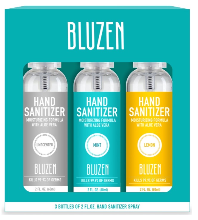 Pill image for Bluzen Hand Sanitizer Kit