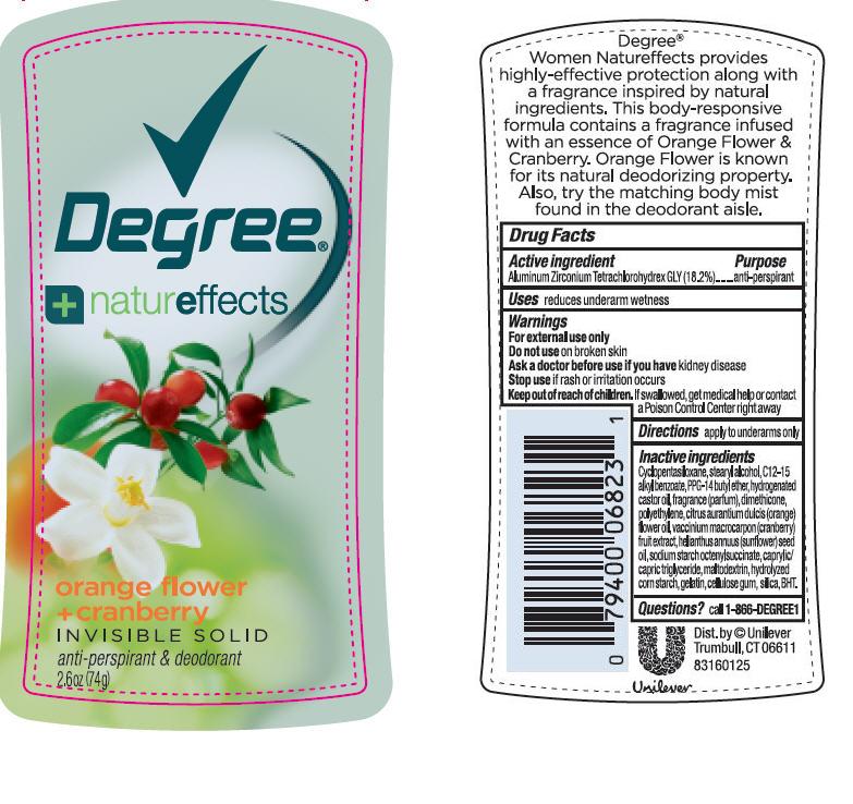 Pill image for Degree Orange Flower And Cranberry Antiperspirant Deodorant