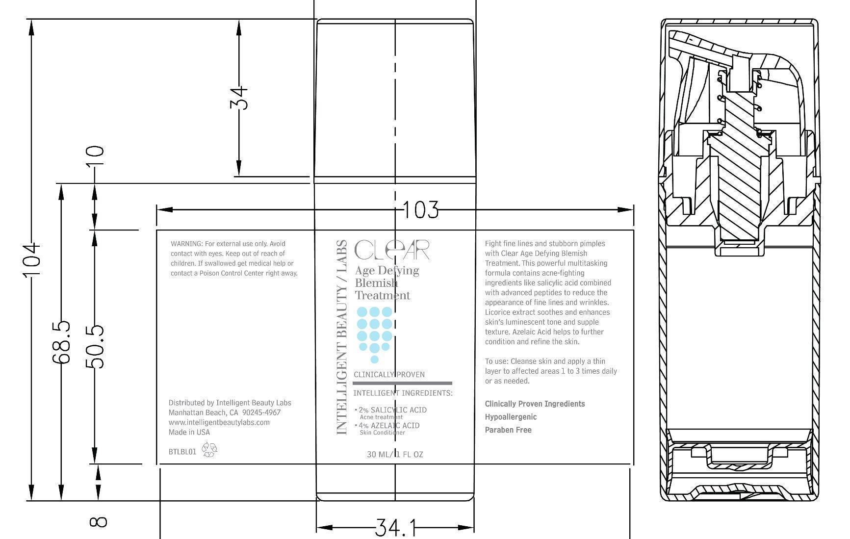 Pill image for Clear Age Defying Blemish Treatment