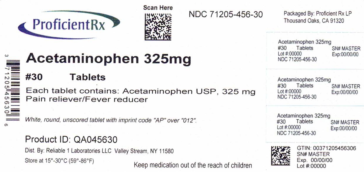 Pill image for Acetaminophen Usp 325 Mg Tablets
