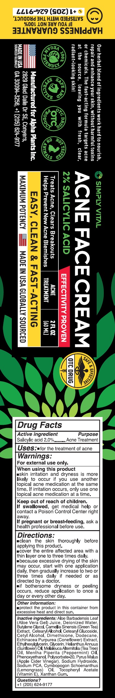 Pill image for Simply Vital Acne Face Cream