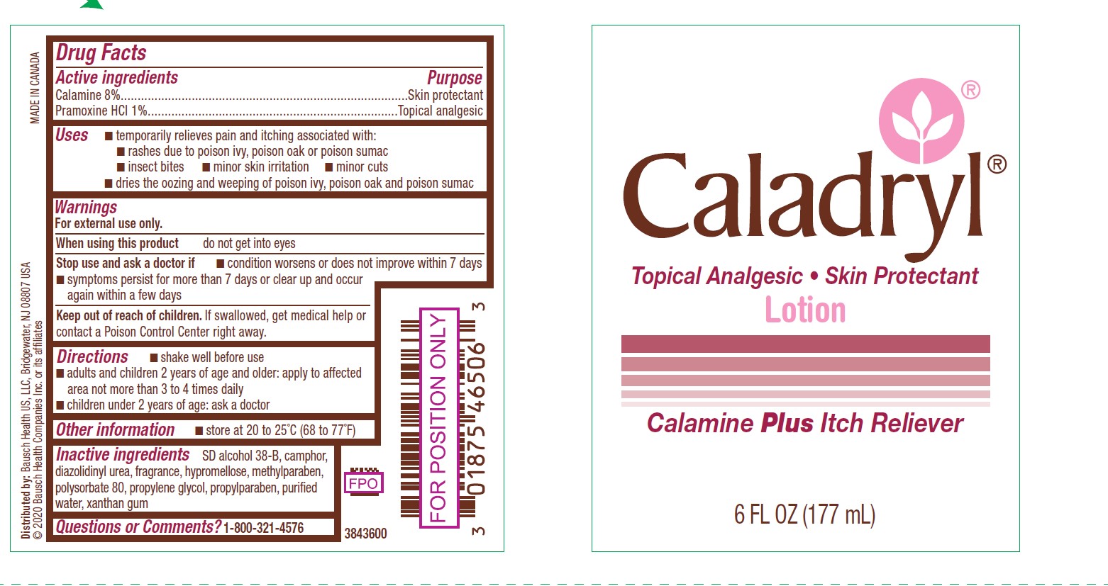 Pill image for Caladryl Pink