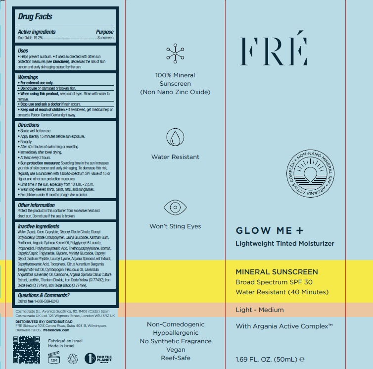 Pill image for Fre Glow Me Lightweight Tinted Moisturizer Spf 30 Light-medium