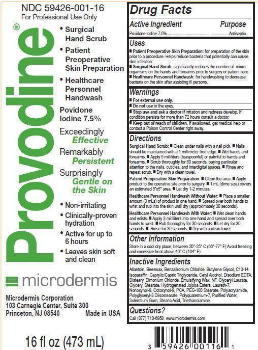 Pill image for Provodine