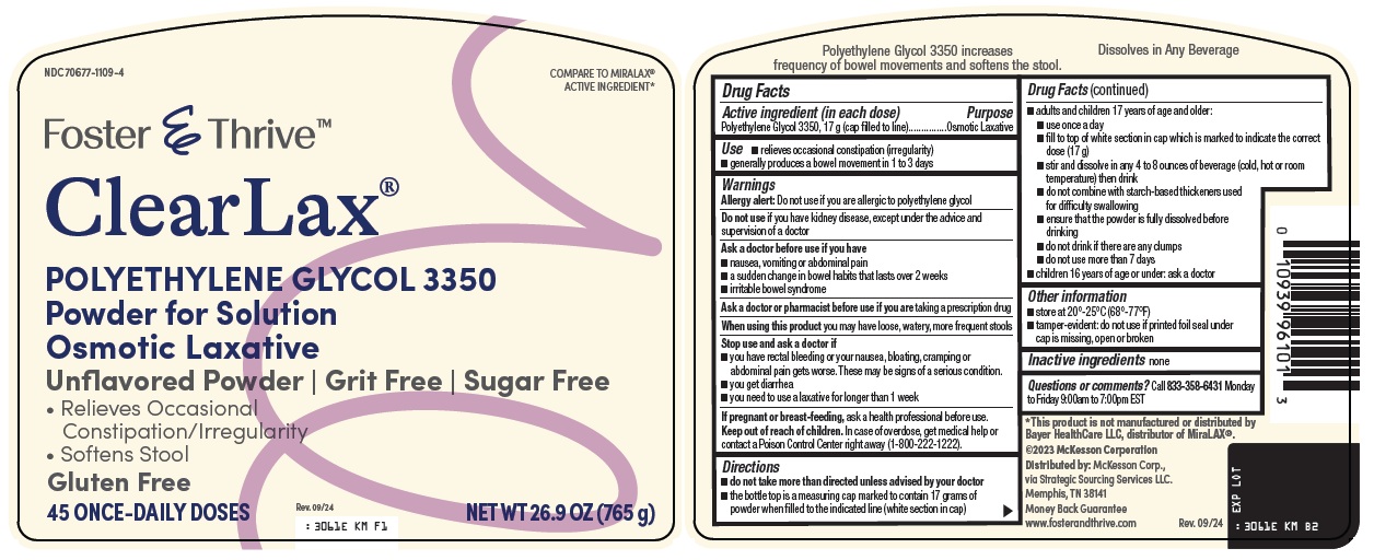 Pill image for Mckesson Clearlax® Drug Facts