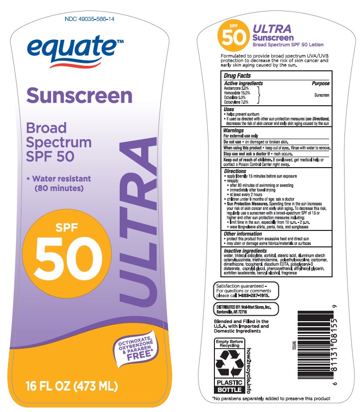 Pill image for Equate Sunscreen Ultra Broad Spectrum Spf 50 Lotion