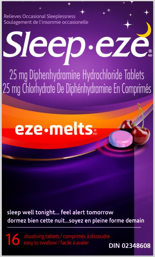 Pill image for Sleepeze Eze Melts_export Only 63029-925-16