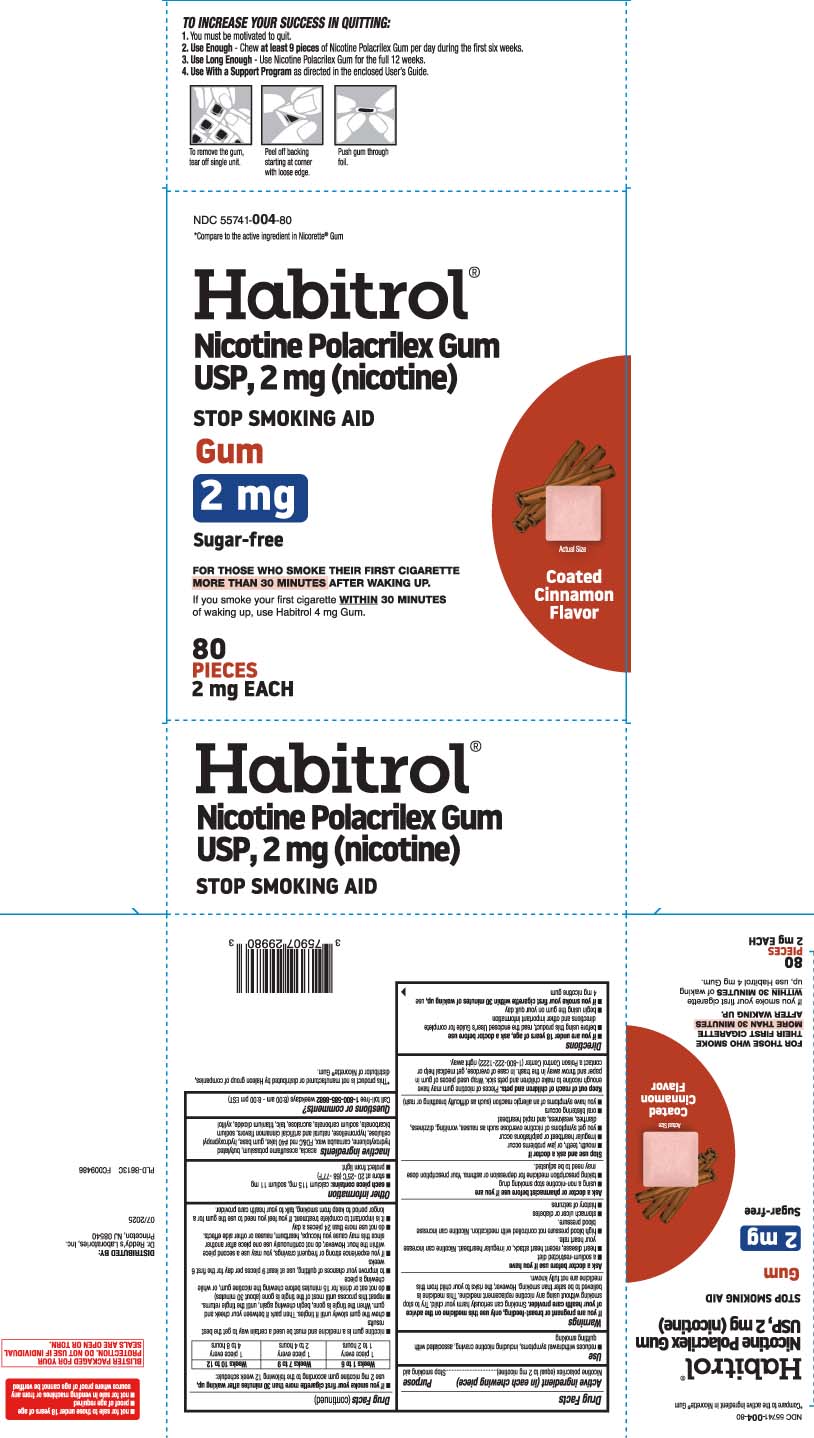 Pill image for Nicotine Polacrilex 2 Mg Cinnamon Coated Usp Gum